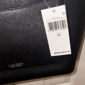 Elegant Black Tote Bag